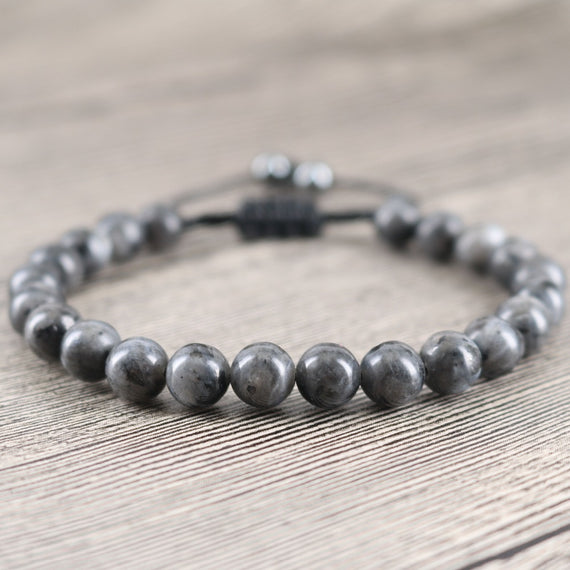 High Grade Labradorite Natural Moonstone Beads Bracelets