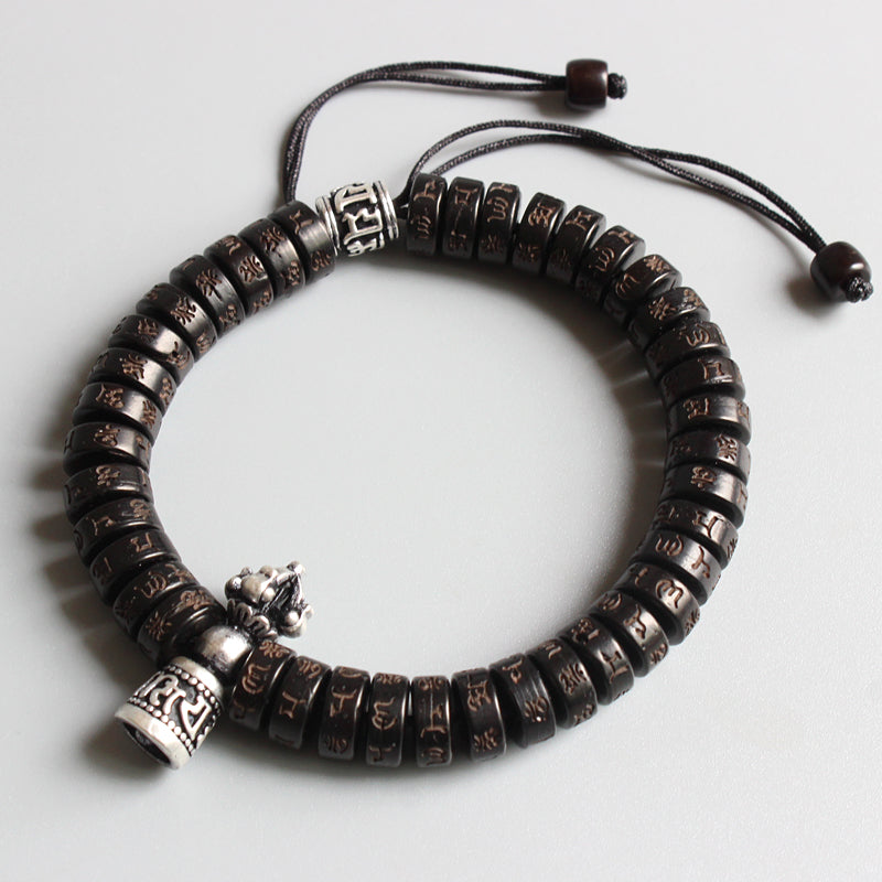 Tibetan 17 12mm Red Sandalwood Buddhist Prayer Beads Mala Bracelet | eBay