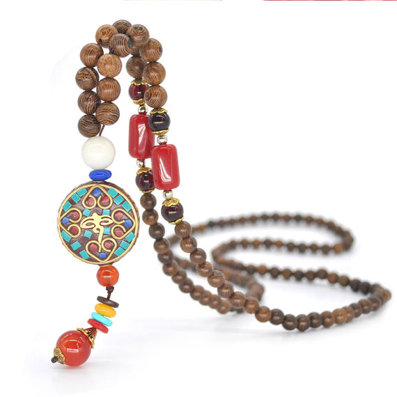 Tibetan Handmade Buddha Necklace