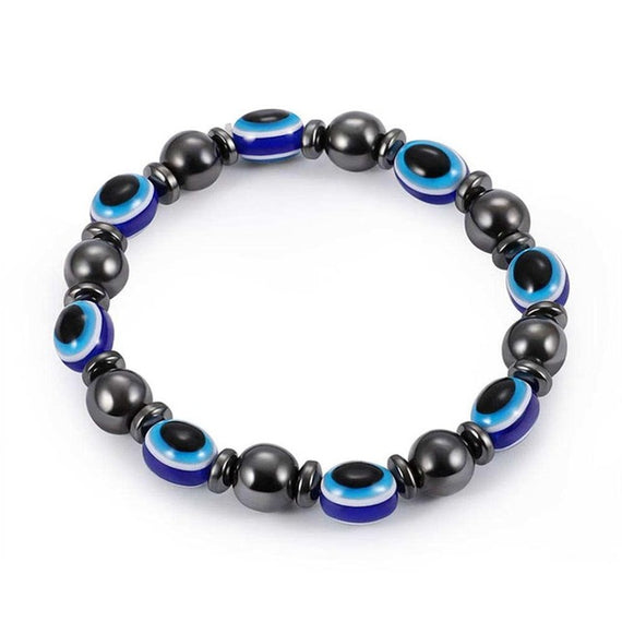 Magnetic Hematite Stretchy Bracelet For Men & Women