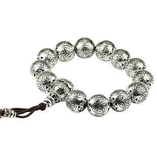 925 Sterling Silver Tibetan Buddhism Bracelet